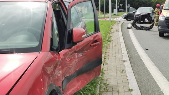 Krosno. Wjechała na czerwonym na skrzyżowanie