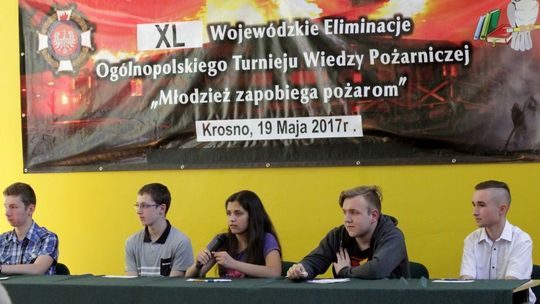 KROSNO: Wojewódzkie Eliminacje Ogólnopolskiego Turnieju Wiedzy Pożarniczej