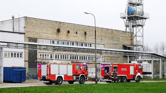 KROSNO: Wyciekło 600 kilogramów szkła. Interweniowali strażacy