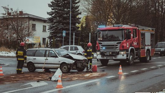 KROSNO: Wymuszenie pierwszeństwa powodem kolizji na ul. Krakowskiej