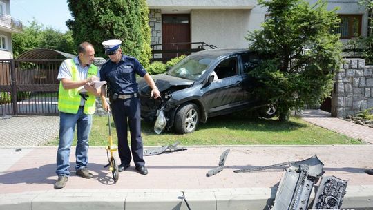 Krosno: Wypadek dwóch samochodów na Okrzei