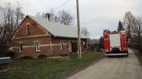 KROSNO: Zadymienie w domu przy ul. Chopina