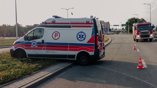 KROSNO: Zajechał drogę karetce pogotowia i uciekł