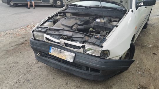 KROSNO: Zderzenie dwóch pojazdów na ulicy Chopina