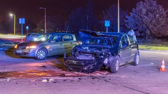 KROSNO: Zderzenie Mercedesa i Fiata