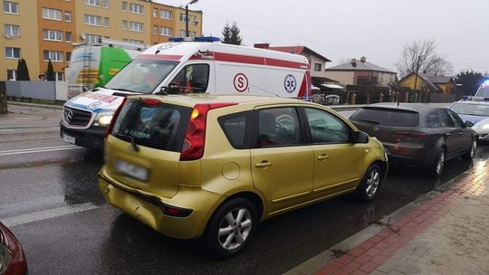 KROSNO: Zderzenie trzech aut na ulicy Bema