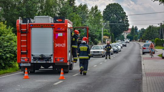 KROSNO: Zderzenie trzech pojazdów na ulicy Zręcińskiej