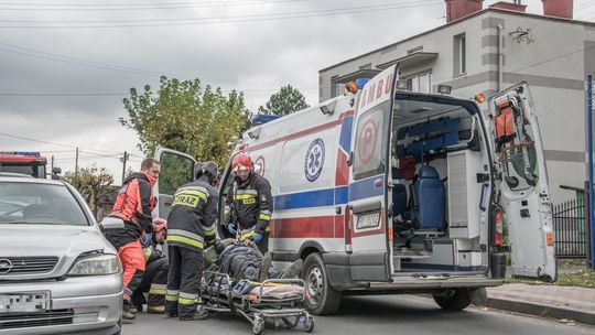 KROSNO: Zderzenie trzech samochodów na ul. Żółkiewskiego