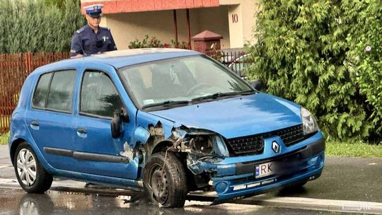 Krosno. Zderzenie volkswagena i renault na Okrzei [AKTUALIZACJA]