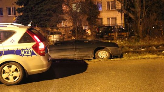 KROSNO: Zjechał z drogi. Miał prawie 4 promile