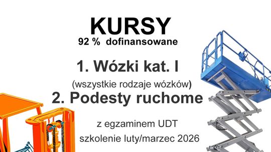 KURSY dofinansowane 92%!