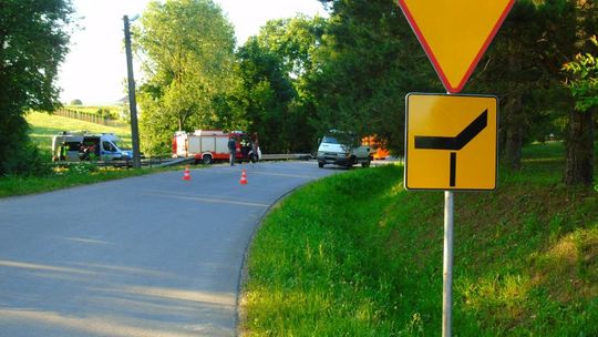 Łączki Jagiellońskie: Śmiertelne potrącenie motocyklisty