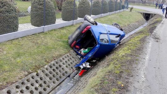 ŁĄCZKI JAGIELLOŃSKIE: Zdarzenie drogowe w niedzielny poranek