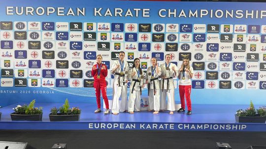 Lena Małysz wywalczyła brązowy medal na Mistrzostwach Europy w Karate