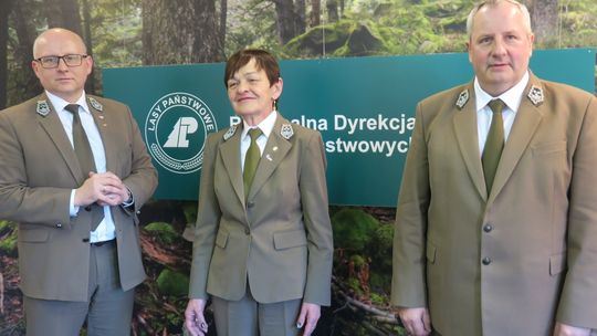 Leśna zmiana warty w RDLP w Krośnie. Marek Marecki zastąpił Grażynę Zagrobelną