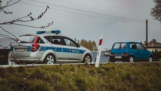 ŁĘŻANY: Kolizja z udziałem dwóch samochodów osobowych