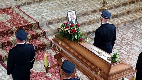 Łężany. Ostatnie pożegnanie druha Stanisława Krzanowskiego