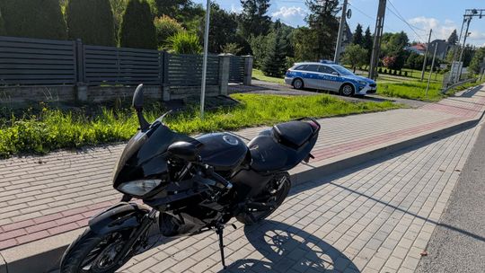 Lipowica: 40-latek na motorowerze miał 2,2 promila