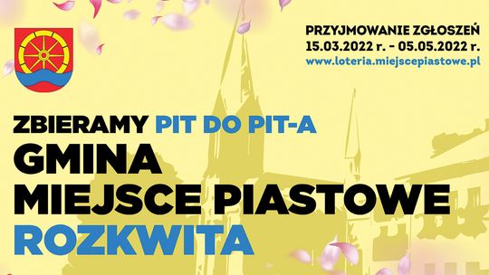 Loteria PIT dla mieszkańców Gminy Miejsce Piastowe