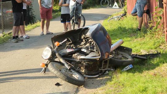 Lubatowa. Motocyklista ranny po zderzeniu z samochodem