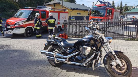? Lubatowa: zdarzenie drogowe z udziałem motocyklisty /AKTUALIZACJA