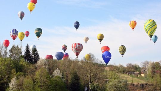 Majowy poranek z balonami