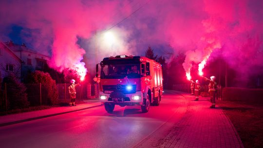 Mercedes Atego wzmocnił tabor OSP Krosno-Białobrzegi