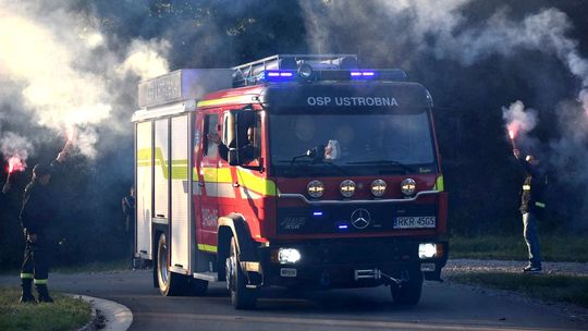 Mercedes dla Ochotniczej Straży Pożarnej w Ustrobnej