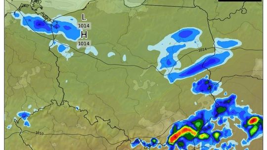 Meteo Krosno: W sobotę burze i obfite opady deszczu. Możliwe podtopienia