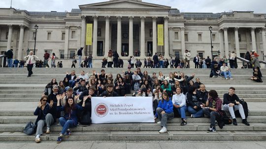 Michalicka młodzież na wycieczce w Londynie [ZDJĘCIA]