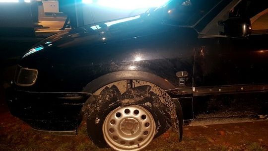MIEJSCE PIASTOWE: Był tak pijany, że nie widział, że jedzie bez opony