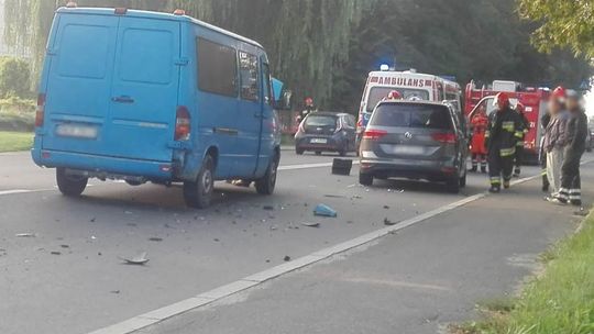 MIEJSCE PIASTOWE: Poranna kolizja na DK28