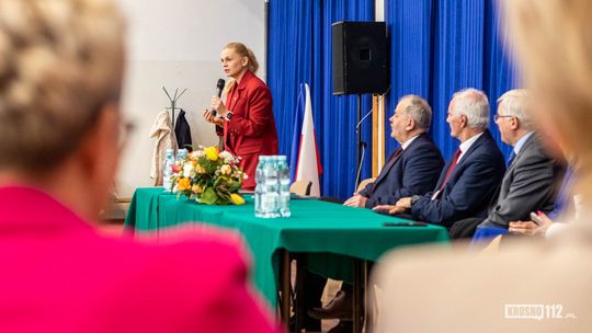 Ministra Barbara Nowacka: "W Krośnie jest pomysł na edukację"