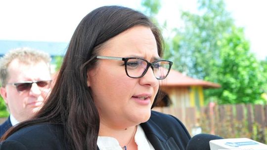 Minister Małgorzata Jarosińska-Jedynak w Rymanowie pochwaliła przedsiębiorców