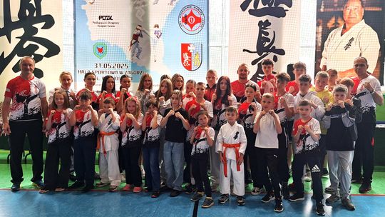 Młodzi karatecy z Krośnieńskiego Klubu Kyokushin Karate wywalczyli Wicemistrzostwo Podkarpacia