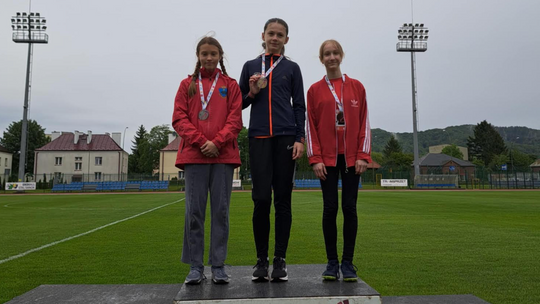 Młodzi lekkoatleci z Krościenka Wyżnego z medalami Mistrzostw Województwa Podkarpackiego!