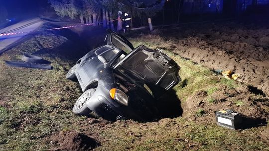 MODERÓWKA: Kobieta straciła panowanie nad pojazdem
