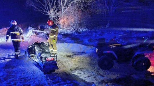 Na szlaku pomiędzy Olchowcem a Tylawą doznała urazu kręgosłupa. Strażacy ruszyli na pomoc