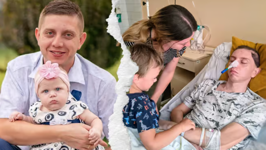 Nagły atak padaczki, krwiaki i wodogłowie. Rodzina Marcina walczy o jego powrót do sprawności