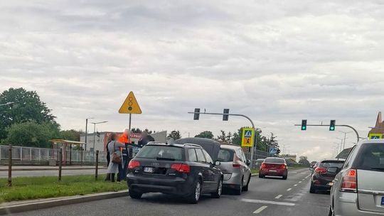 ? Najechanie na ul. Podkarpackiej w Krośnie