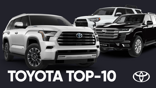 Najlepsze SUV-y i crossovery Toyoty: Top 5