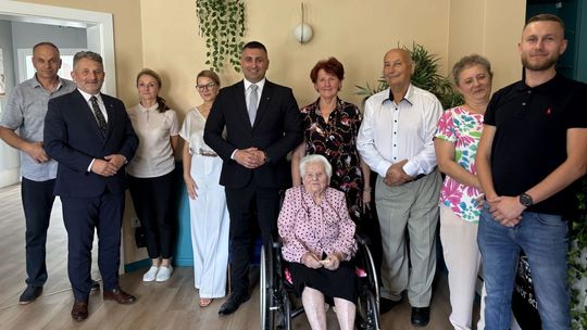 Najstarsza mieszkanka powiatu krośnieńskiego i gminy Wojaszówka świętowała 104. urodziny