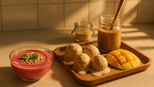 Naturalna słodycz w wersji fit: lody, smoothie i sorbety z kremami orzechowymi