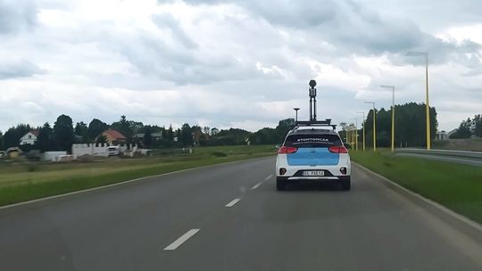 Nie tylko samochód Google fotografuje ulice Krosna i powiatu krośnieńskiego