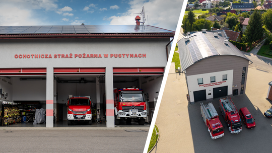 Niebawem modernizacja remiz OSP w Krościenku Wyżnym i Pustynach