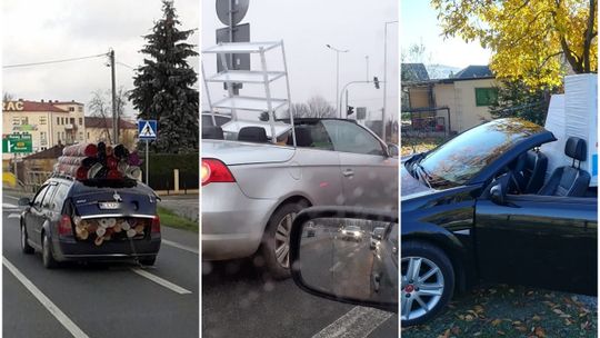 Niekonwencjonalne formy transportu na krośnieńskich ulicach ;)