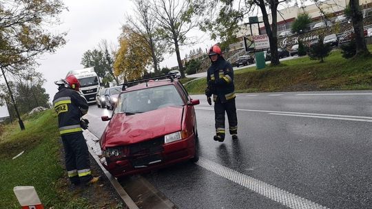 Niespokojne przedpołudnie na drogach Krosna i powiatu