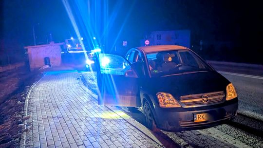 Nietrzeźwy 20-letni kierowca zatrzymany w Lipowicy przez Służbę Celno-Skarbową