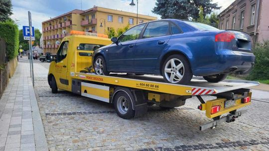 Nietrzeźwy kierowca Audi zatrzymany w centrum Krosna