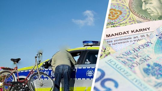 Nietrzeźwy rowerzysta zatrzymany w Pustynach. Miał poważne problemy z równowagą